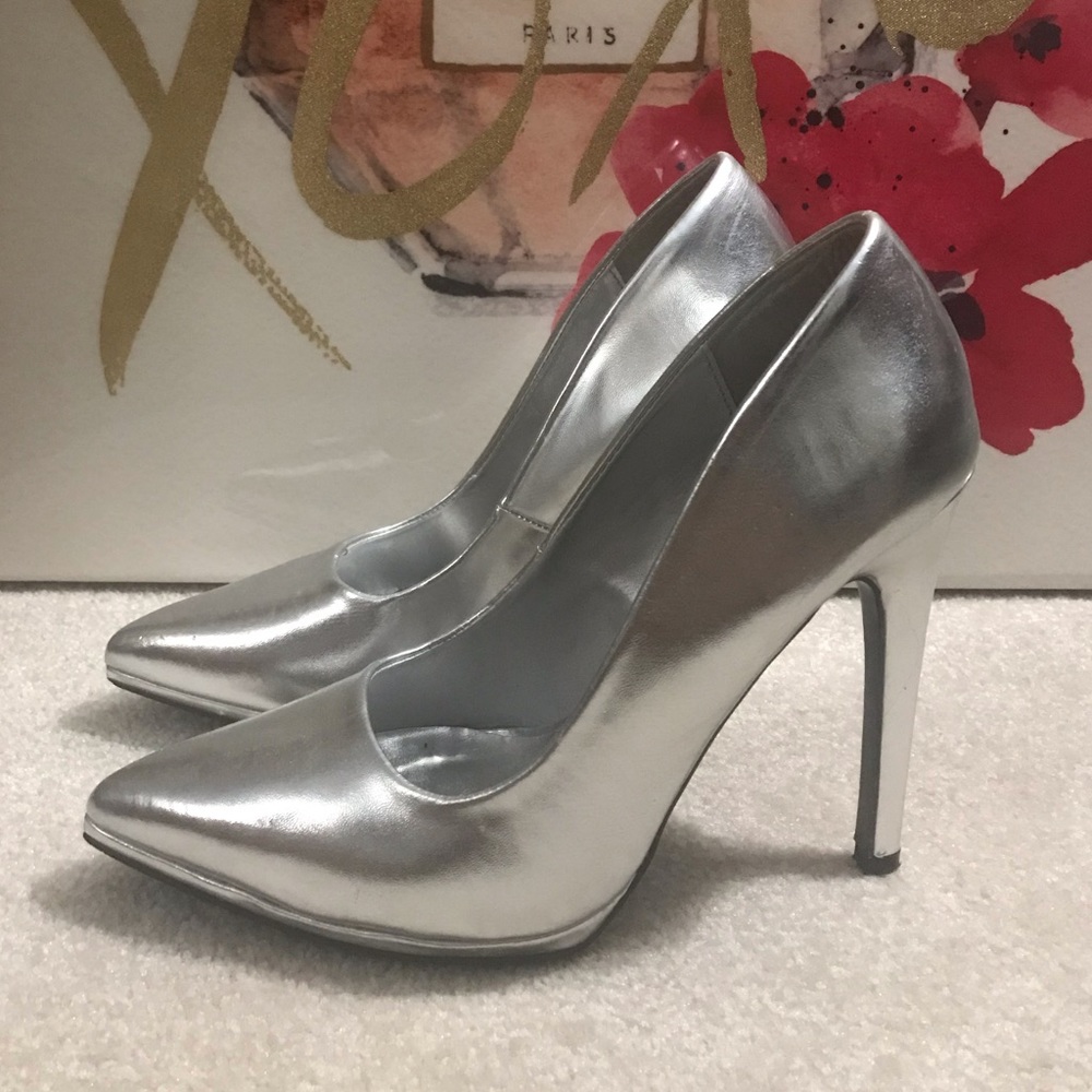 Stunning Silver Heels
